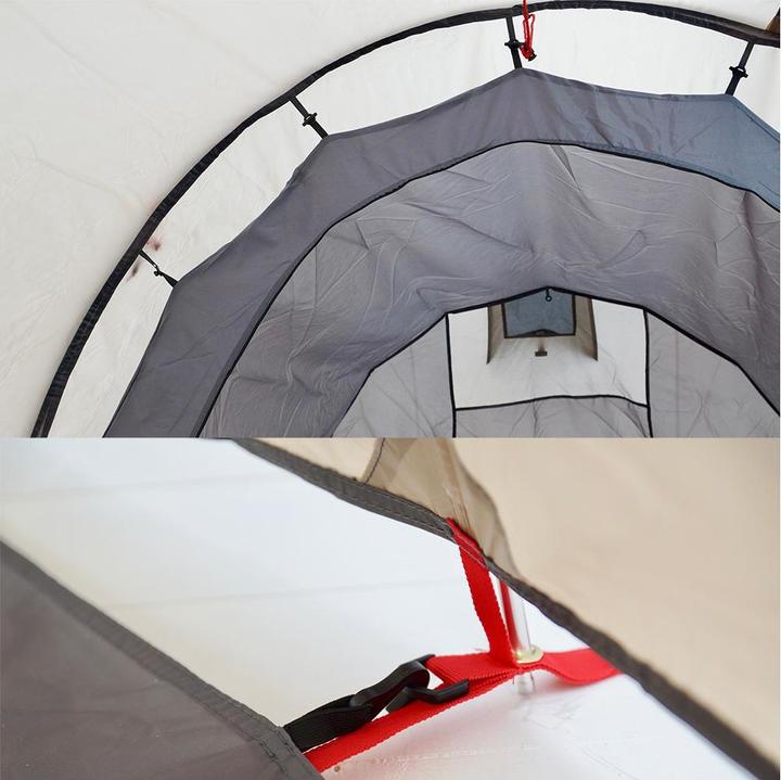 Actual product image Annjuk Nuuk 300 (Tunnel tent, 3.25 kg, 3 persons)