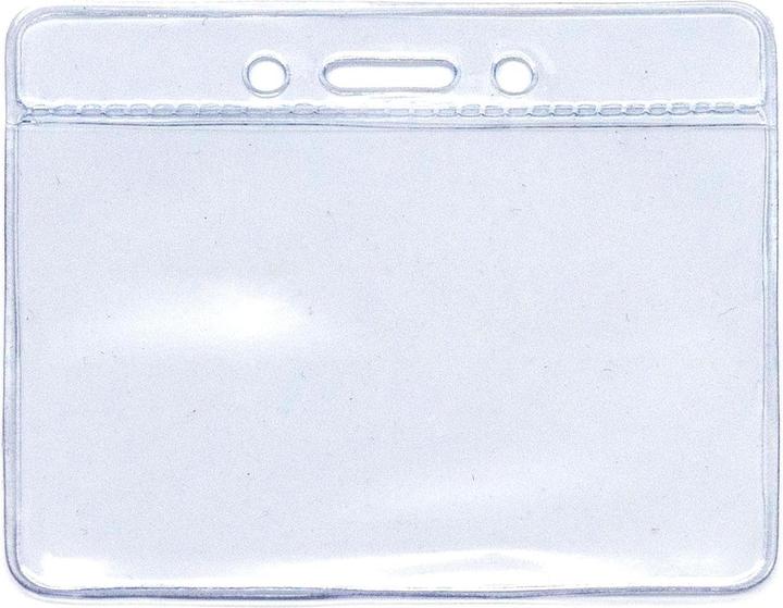ID card holder ID-1 format 86x54mm transparent, 100 pieces