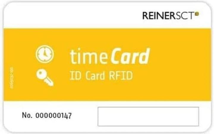 Actual product image ReinerSCT RFID smart cards