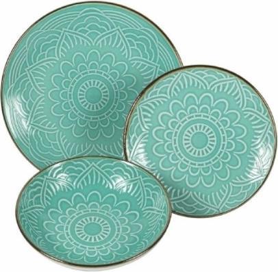 Villa D'Este Home Tivoli VDE Tivoli 1996 Baku Tableware 18 (18 Piece)