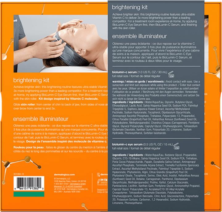 Actual product image Dermalogica Skin Kits - Brightening Kit (Facial care set)