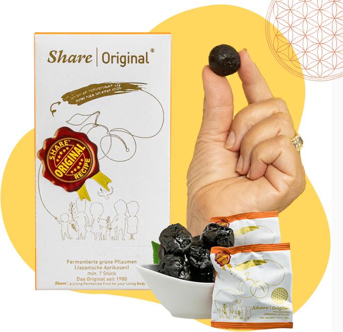Produktbild Share Grüne Pflaume (7 Stück, Beutel, 146 g)