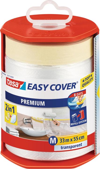 tesa EASY COVER Perfect+ Pellicola per pittura incl. dispenser (550 mm)
