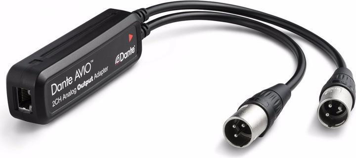 Actual product image Org.makers Dante Avio Analog Output Adapter, Stereo (Audio Converter)