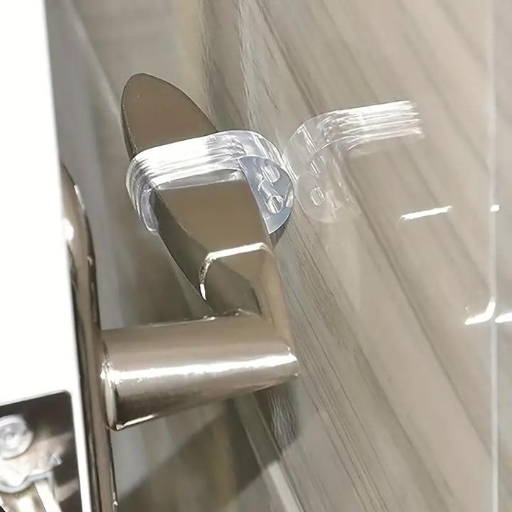 Actual product image ASMI 6 door handle buffers, wall door buffers, door handle stoppers (6 Piece)