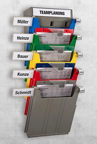 Immagine prodotto Eichner Classificatore da parete BIG, per formato UNI A4, altezza di riempimento 34 mm (Ritratto A4)