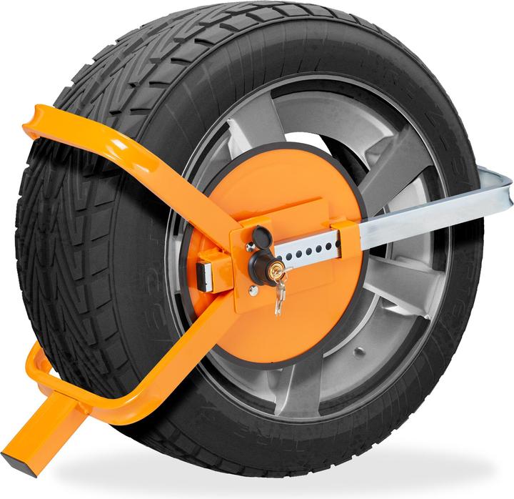 Actual product image Relaxdays Wheel claw