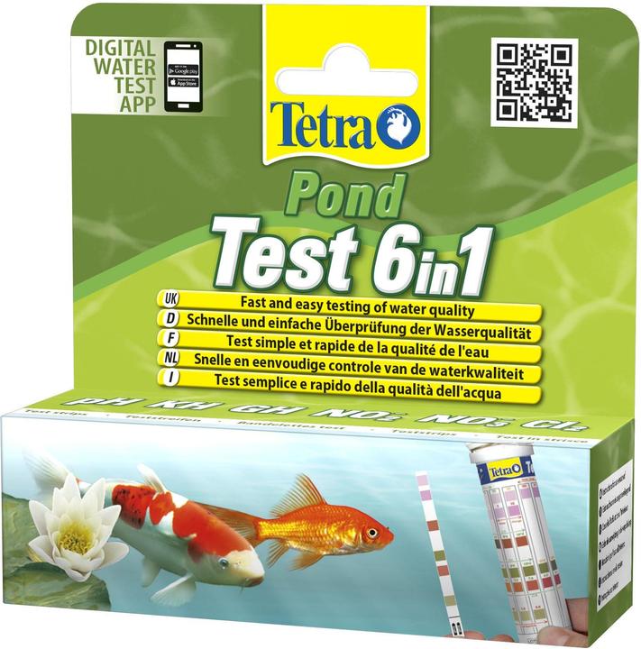 Actual product image Tetra Pond Quick Test 6in1 (Aquarium Fertiliser)
