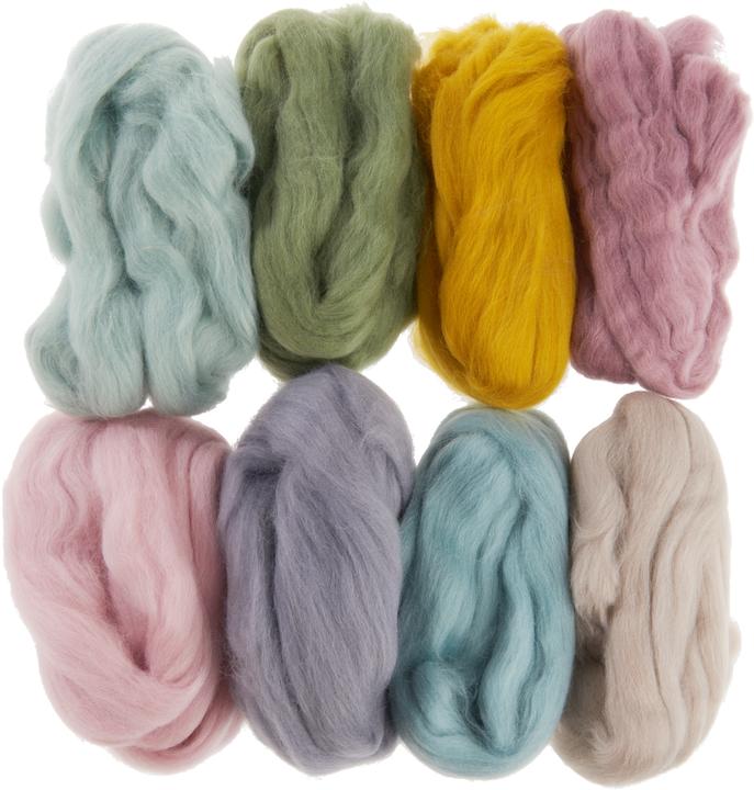 Actual product image VBS Fairy tale wool "Assorted", 8 x 12,5 g
