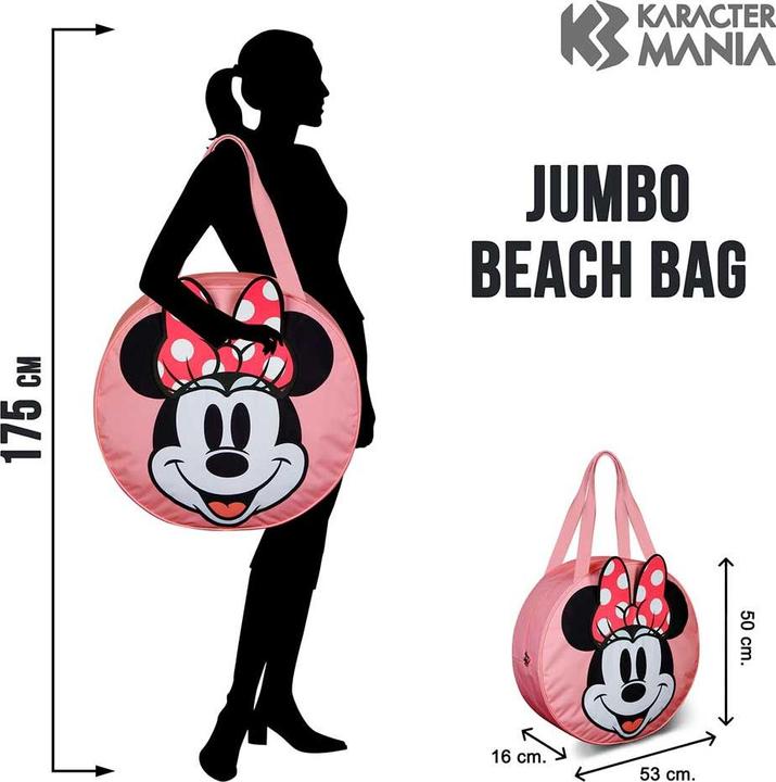 Immagine prodotto Karactermania Borsa da spiaggia Jumbo Face
