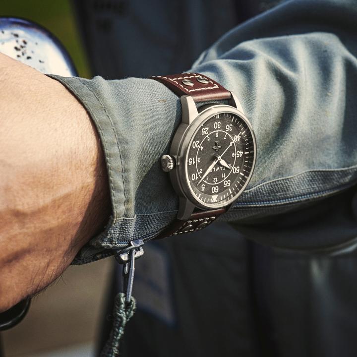 Actual product image Fawler Apollo (Pilot watch, 44 mm)