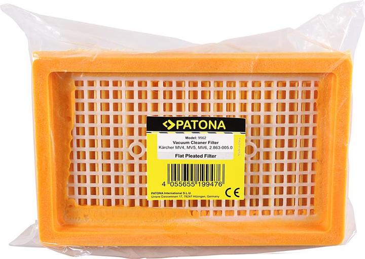 Produktbild Europart Filter wie KÄRCHER 2.863-005.0 Flachfaltenfilter Lamellenfilter für Staubsauger