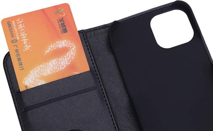 Actual product image Radicover Radiationprotected Mobilewallet iPhone - iPhone 13 Mini Flipcover Black (Apple iPhone 13 mini)