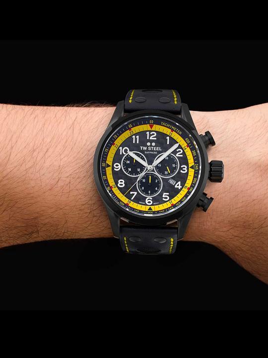 Produktbild TW-Steel TW Steel SVS301 Coronel WTCR Special Edt Chronograph Herrenuhr 48mm 10ATM (Chronograph)