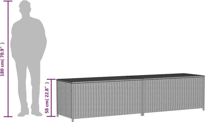 Image du produit VidaXL Gartentruhe 469L
