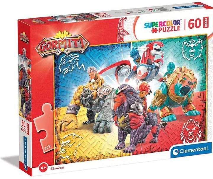 Produktbild Clementoni Puzzle Gormiti: Krieger der vier Elemente MAXI 60 Teile (60 Teile)