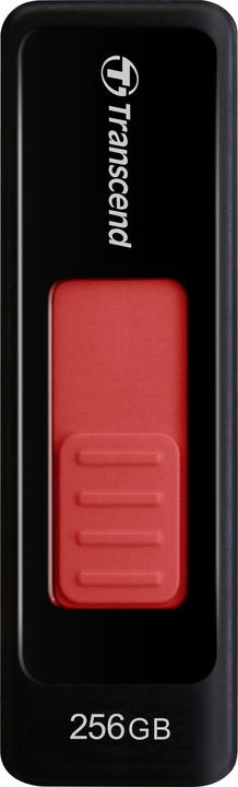 Image du produit Transcend Clé USB 256GB JetFlash USB3.1,Pen Drive,Capless,black (256 Go, USB 3.2)