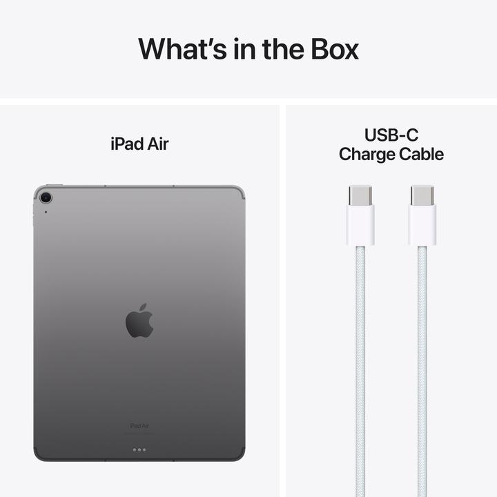 Immagine prodotto Apple iPad Air 13 2024 (M2) (5G, 13", 256 GB, Grigio siderale)