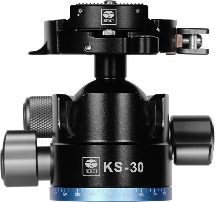 Sirui KS-30 ball head black with quick release and TY-55X plate (Spherical head)