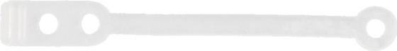 Actual product image Steinhart flat rubber tab silicone 25 pcs long