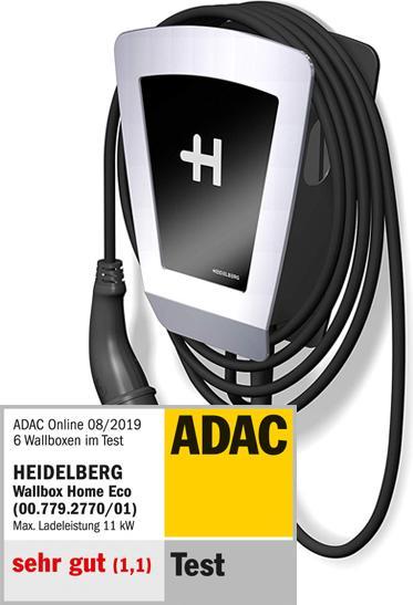 Heidelberg Home Eco De-Version (Typ 2, 11 kW, 16 A, Fest verdrahtet)