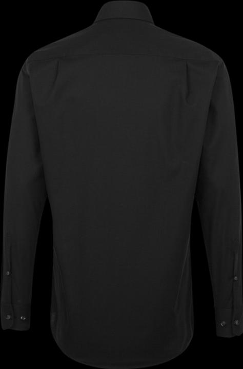 Actual product image Seidensticker Shirt Regular Fit Business Kent Patch12 black (XL)