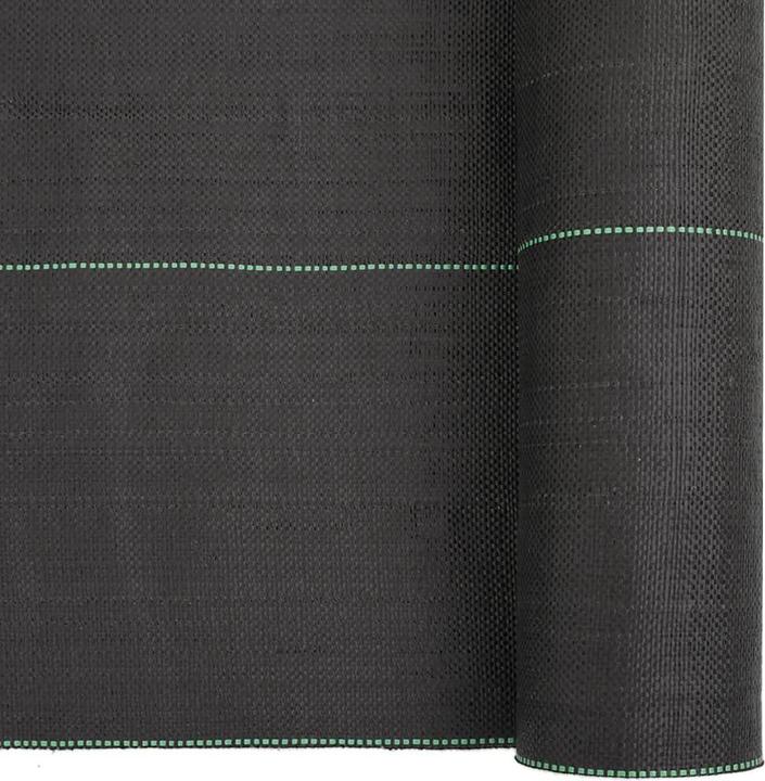 Productafbeelding VidaXL Onkruidvlies tuinvlies gronddoek onkruidfolie zwart 0,5x200m PP