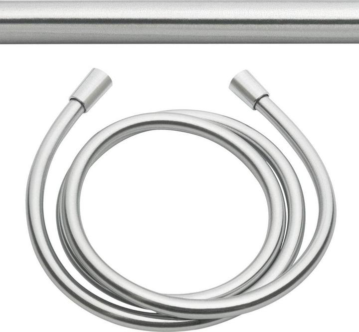 KWC Duschbrauseschlauch L1500 - Gebürsteter Stahl (150 cm)