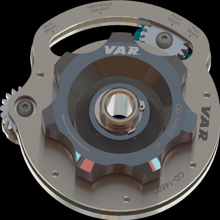 Actual product image VAR Milling tool for IS, Postmount and Shimano Flat Mount CD-14600