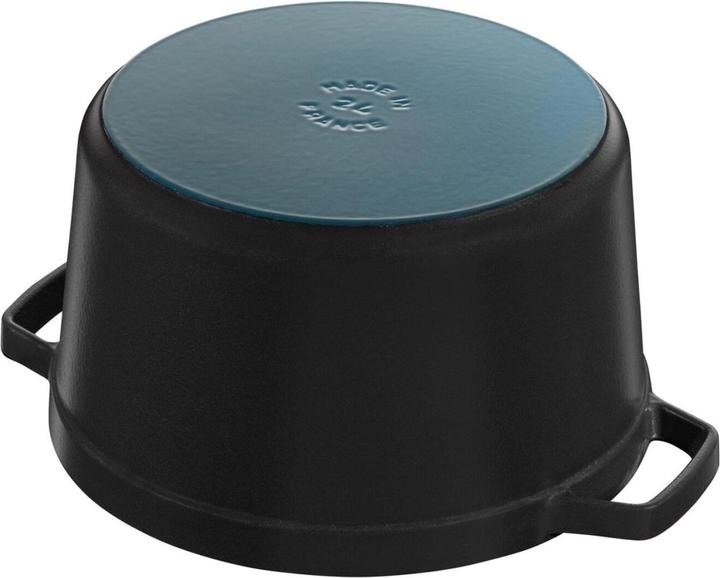 Actual product image Staub La Cocotte Cocotte high, 24 cm, black (24 cm, Casserole + Stewpot, Cast iron)