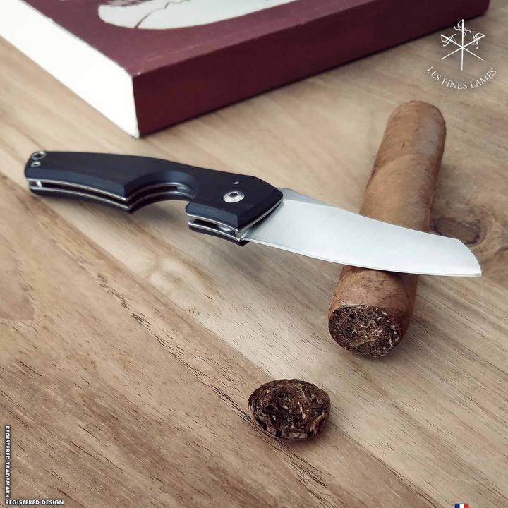 Produktbild Les Fines Lames Zigarrenmesser Le Petit Ebony (CC0201002) (1 x)
