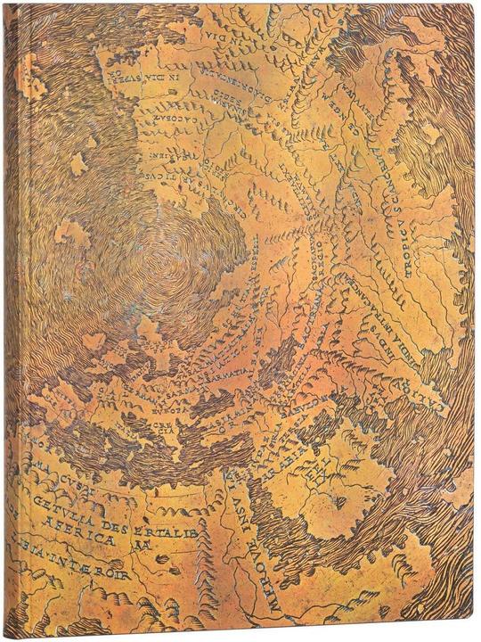 Immagine prodotto Paperblanks Taccuino Hunt-Lenox-Globus 18 x 23 cm, foderato, marrone (18 x 23 cm, Righe, Copertina morbida)