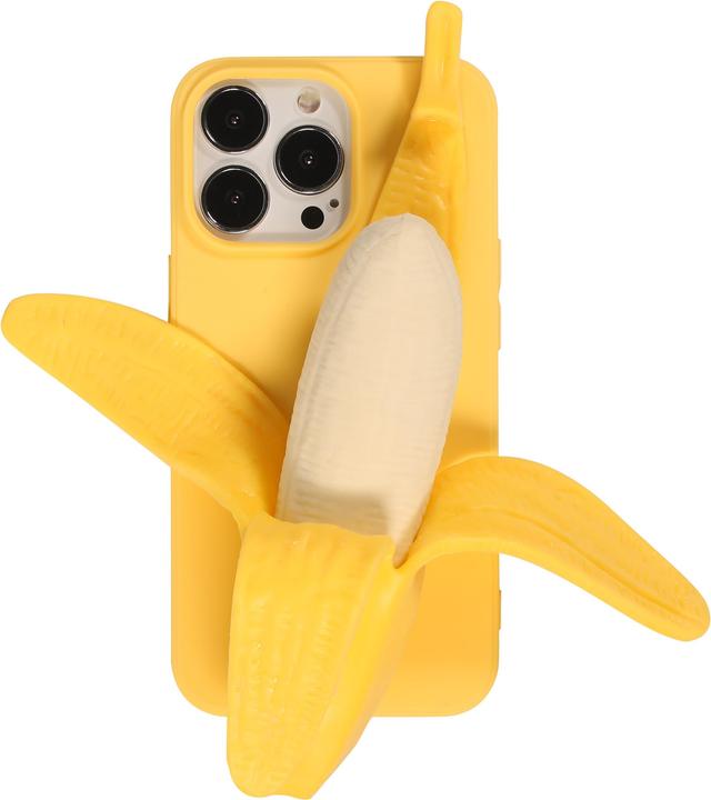 Actual product image PhoneLook Cover Funny Fun Cover 3D Banana (Apple iPhone 13 Pro Max)