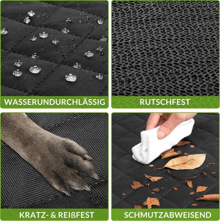 Produktbild Kingsleeve Hundedecke für Auto (Hund, Waschbar)