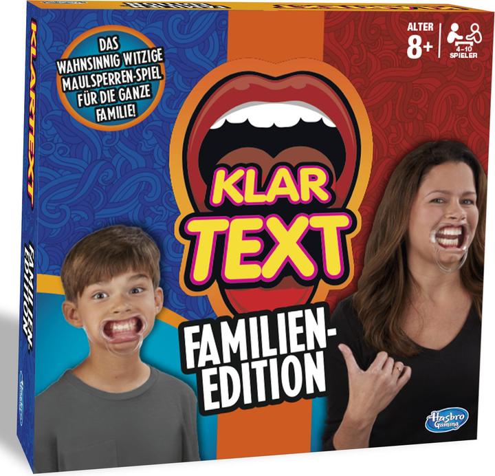 Produktbild Hasbro Gaming Klartext Familienedition (Deutsch)
