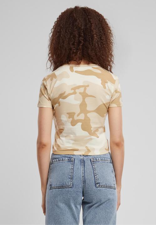 Image du produit Urban Classics Tee Cropped Camo pour femme - 137885 (3XL)
