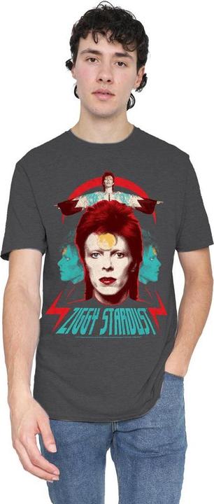 Immagine prodotto David Bowie Ziggy Heads Maglietta Adulto Unisex (3XL)