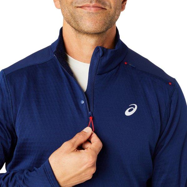 Immagine prodotto ASICS Performance Asics Road Winter 1/2 Zip Langarmshirt Blu Expanse Herren (M)