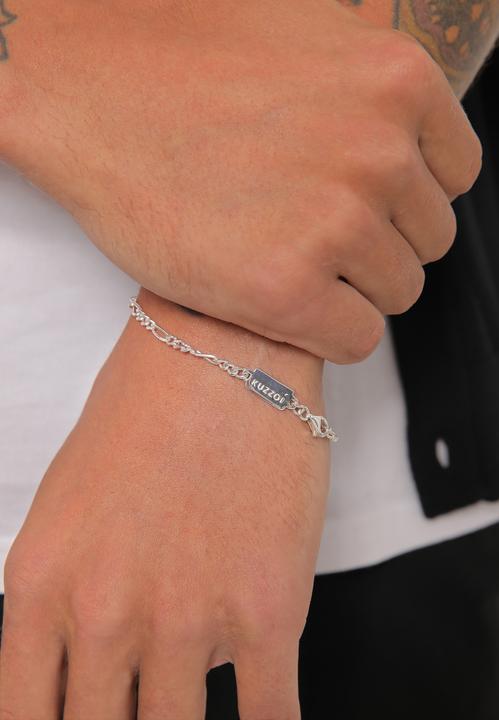 Produktbild Kuzzoi Basic Armband, Figaro (21 cm, 925er Silber)