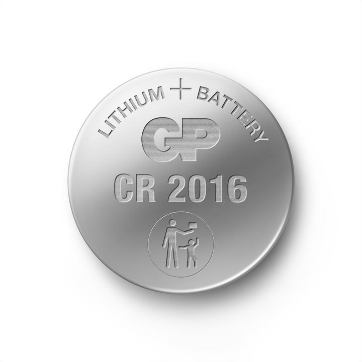 Produktbild GP Batteries Lithium Cell (5 Stk., CR2016, 90 mAh)