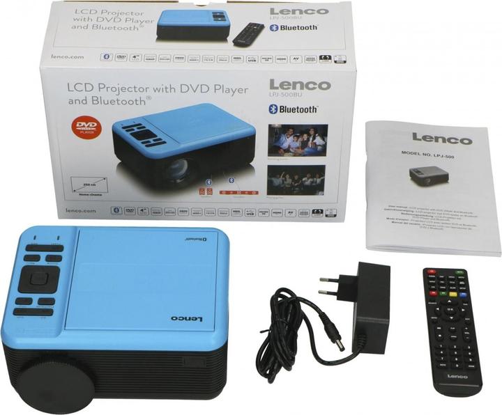 Actual product image Lenco LPJ-500 (Full HD, 2800 lm)