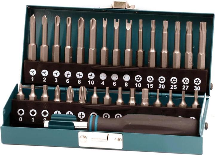 Immagine prodotto wolfcraft wolfcraft 1 Combi Safety Bit Box Solid 31 pezzi. (Croce Phillips PH M2, Esagono cavo TX M7, Presa esagonale TX con foro M8, Tri-ala M2, Tri-ala M3, Presa esagonale con foro M3, Presa esagonale TX con foro M10, Croce Phillips PH M1, Presa esagonale con foro M2,5, Presa esagonale con foro M2, Presa esagonale TX con foro M30, Croce Phillips PH M3)