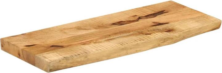 Produktbild VidaXL Tischplatte Holzplatte 70x40x2,5cm Baumkante Massivholz Raues Mangoholz (70 x 40 x 2.5 cm)