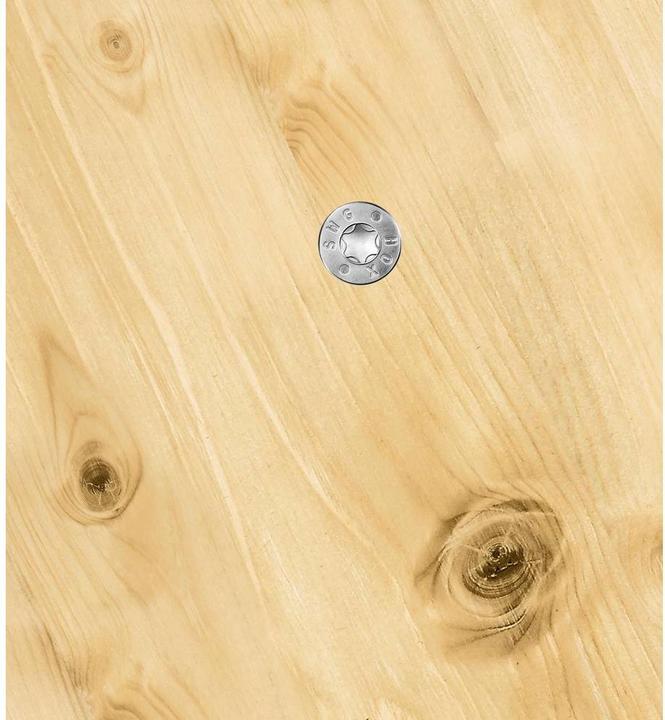 Actual product image SWG Hox 17542567 Wood screw 4 mm 25 mm T-profile galvanised steel 200 pcs. (200 Screws per piece)