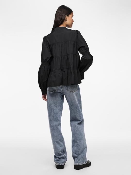 Actual product image Pieces PCSILLA top with long sleeves (S)