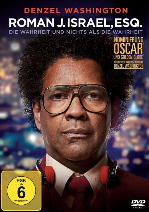 Produktbild Sony Roman J Israel, Esq. - Die Wahrheit und nichts als die Wahrheit (DVD, 2017, Deutsch)