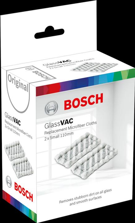 Immagine prodotto Bosch Home & Garden 2 piccoli panni in microfibra di ricambio in microfibra per sVAC