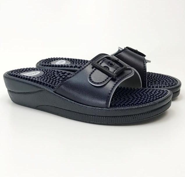 Actual product image Scholl New Massage PVC navy blue (40)