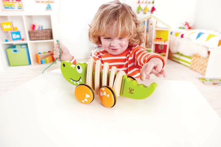 Actual product image Hape Crocodile Croc
