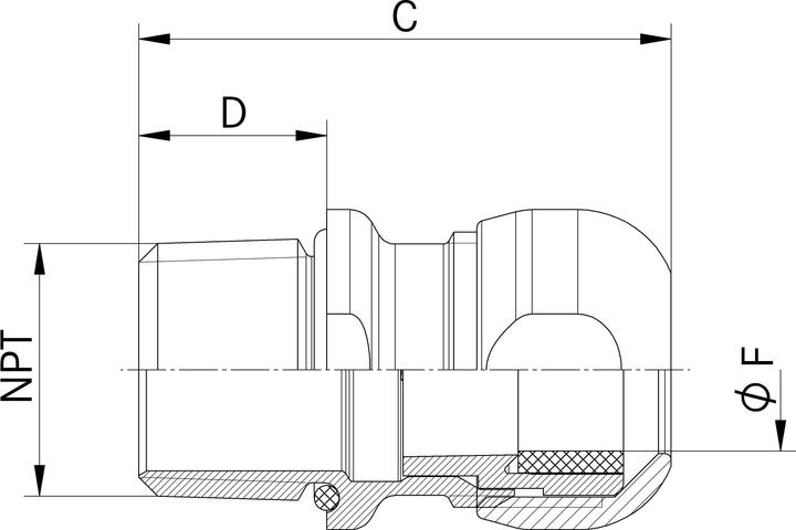 Produktbild Lapp Kabeldurchführung Klemm-Ø (max (4.25 cm)